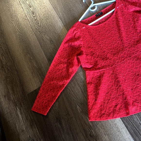 🌼FOR BUNDLE ONLY🌼Lane Bryant Lace Peplum Blouse - Picture 6 of 11